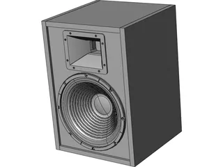 Loudspeaker Box 3D Model