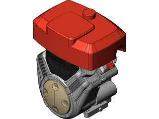 Engine Vanguard 356400 3D Model