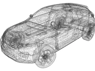 Land Rover LRX Concept 3D Model