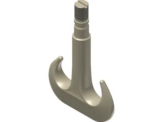 Crane Hook GD80 3D Model