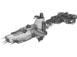 Babylon 5 Hyperion 3D Model