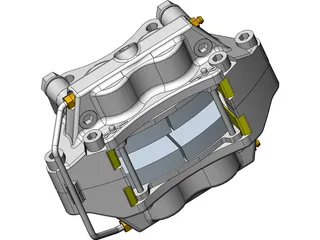 Brake Caliper 3D Model