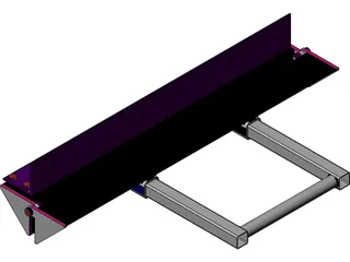 Benchtop Sheet Metal Brake 3D Model