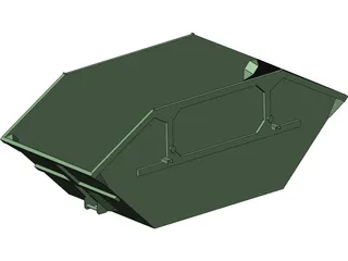 Debris Container 4500 lt 3D Model