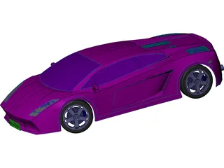 Lamborghini Gallardo 3D Model