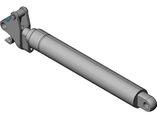 Gas Spring 3D Model