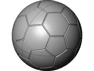 Soccer Ball 3D Model