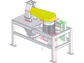 Sturtevant Mill 3D Model