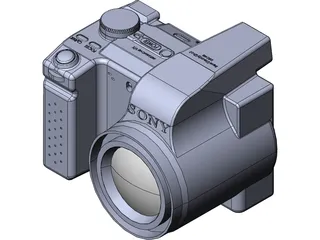 Sony DSC-H5 Camera 3D Model