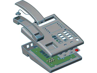 Telephone 3D Model