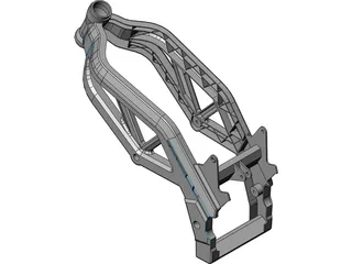 Moto Frame 3D Model