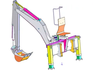 Dredger 3D Model