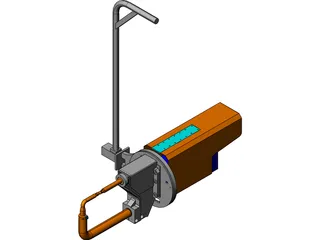 Weld Gun 3D Model