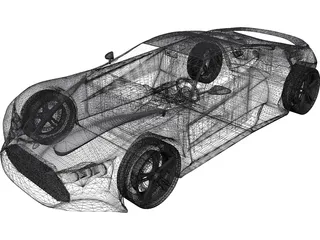 Zenvo ST1 3D Model