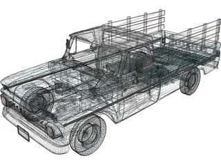 Chevrolet C10 Pickup 3D Model