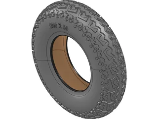 Tire 3D Model