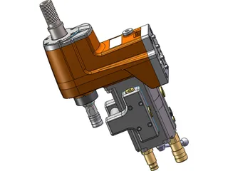 Husqvarna Drillmotor DM406 3D Model