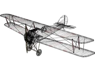 Sopwith Camel 3D Model