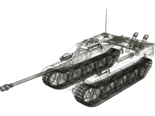 Jag Panther 3D Model