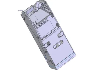 NRI C2 Currenza Coin Mechanism 3D Model