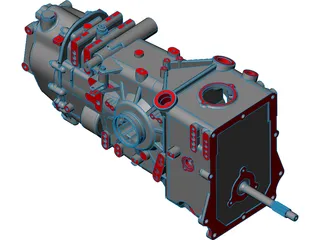 Gearbox Sadev FTR 200 3D Model