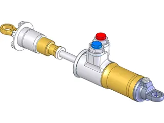 BOS FR02 Shock Absorber 3D Model