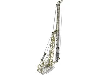 TAKRAF RDK 250.1 Crane 3D Model