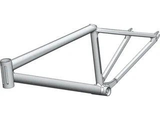 Dirt Bike Frame 3D Model