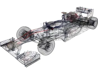 ToroRosso STR5 F1 (2010) 3D Model