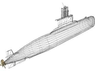 German Type 209 3D Model