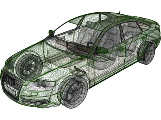 Audi A6 3D Model