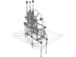 Watt Machine 3D Model