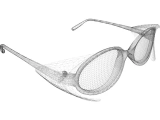 Sunglasses Skiglasses 3D Model