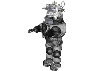 Robby the Robot 3D Model