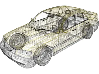 Mercedes-Benz C-class 3D Model