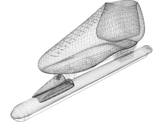 Olympic Colapse Skate 3D Model