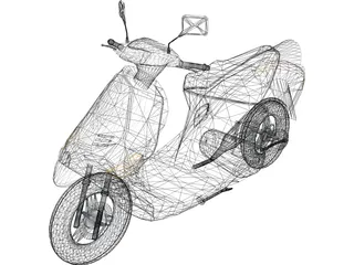 Scooter 3D Model