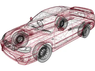 Subaru Legacy B4 3D Model