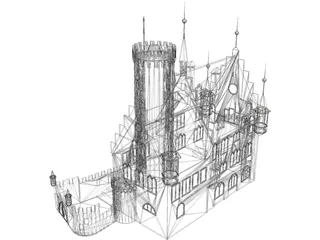 Castle 3D Model