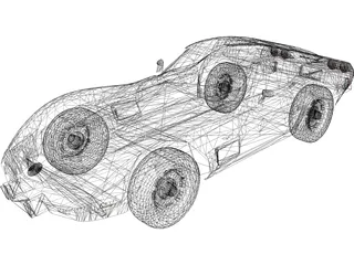 Chevrolet Corvette (1979) 3D Model