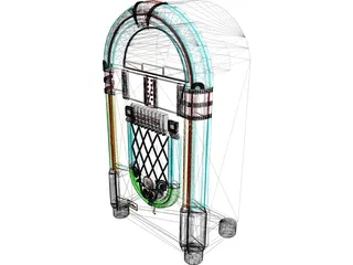 Jukebox 3D Model