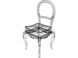 Chair Antique 3D Model