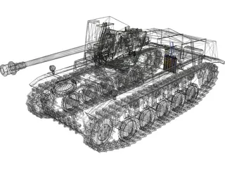 SdKfz 131 Marder 2 3D Model