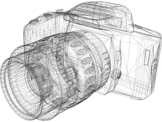 Pentax Photocamera (35mm) 3D Model