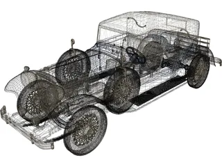 Packard (1930) 3D Model