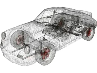 Porsche 911 Carrera 3D Model