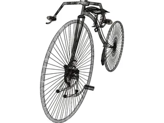 Bicycle Facile 3D Model