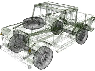 Land Rover 3D Model