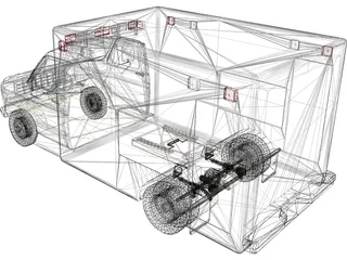 Ambulance 3D Model