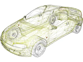 Opel Tigra (1997) 3D Model